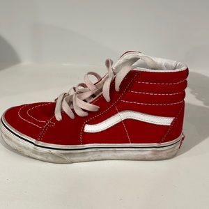 Size 3 red vans